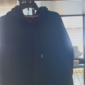 Women navy pull-on sweater